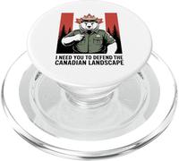 J'Ai Besoin de Vous pour défendre Le Paysage Canadien Fierté PopSockets PopGrip pour MagSafe