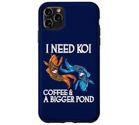 J'Ai Besoin d'un café Koi et d'un Plus Grand étang Coque pour iPhone 11 Pro Max