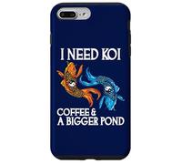 J'Ai Besoin d'un café Koi et d'un Plus Grand étang Coque pour iPhone 7 Plus/8 Plus