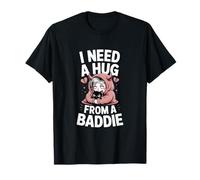 J'Ai Besoin d'un câlin de la Part d'un méchant et Mignon Anime Mood T-Shirt