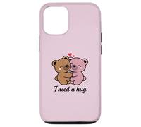 J'Ai Besoin d'un câlin - Two Sweet Bears Coque pour iPhone 12/12 Pro