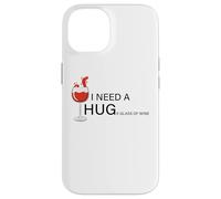J'ai besoin d'un grand verre de vin Coque pour iPhone 14