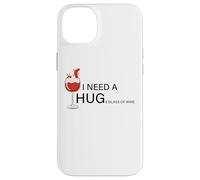 J'ai besoin d'un grand verre de vin Coque pour iPhone 14 Plus