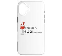 J'Ai Besoin d'un Grand Verre de vin Coque pour iPhone 16 Plus