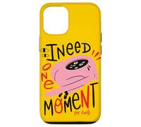 J'ai besoin d'un moment - Art surréaliste de monstres roses Coque pour iPhone 12/12 Pro