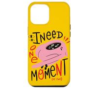 J'ai besoin d'un moment - Art surréaliste de monstres roses Coque pour iPhone 12 Pro Max