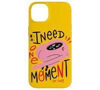 J'ai besoin d'un moment - Art surréaliste de monstres roses Coque pour iPhone 14 Plus