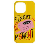 J'ai besoin d'un moment - Art surréaliste de monstres roses Coque pour iPhone 14 Pro Max