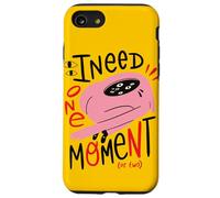 J'ai besoin d'un moment - Art surréaliste de monstres roses Coque pour iPhone SE (2020) / 7 / 8