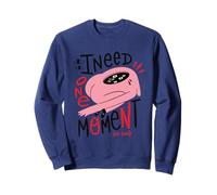 J'ai besoin d'un moment - Art surréaliste de monstres roses Sweatshirt