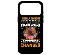 J'Ai Besoin d'un Temps Mort, envoie-Moi Voir Mes Chevaux et ne me Laisse Pas Venir Coque pour iPhone 17 Pro Max