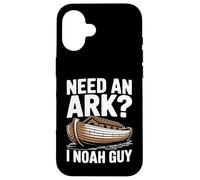 J'Ai Besoin d'une Arche, Noah Guy, Jeu de Mots chrétien Amusant Coque pour iPhone 16