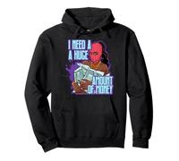 J'Ai Besoin d'une énorme somme d'argent Black Queen Fun Melanine Sista Sweat à Capuche