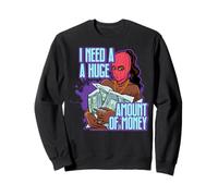 J'Ai Besoin d'une énorme somme d'argent Black Queen Fun Melanine Sista Sweatshirt