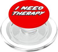 J'Ai Besoin d'une thérapie | Médecine Médecine PopSockets PopGrip pour MagSafe