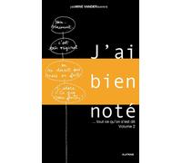 Jai bien note... tout ce quon sest dit - vol 2 - Y. vanderauwera - Slatkine - broché - Bande dessinée