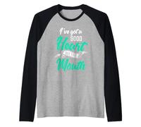 J'Ai Bon cœur, mais Cette Bouche Manche Raglan
