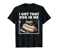 J'Ai ce Chien en Moi T-Shirt Graphique avec Valeur, Homme, Noir, M
