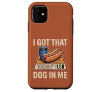 J'Ai ce Chien en Moi, Un Hotdog drôle, J'adore la Restauration Rapide Coque pour iPhone 11
