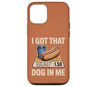 J'Ai ce Chien en Moi, Un Hotdog drôle, J'adore la Restauration Rapide Coque pour iPhone 12/12 Pro