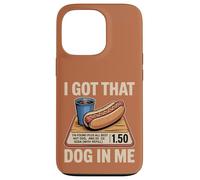 J'Ai ce Chien en Moi, Un Hotdog drôle, J'adore la Restauration Rapide Coque pour iPhone 13 Pro