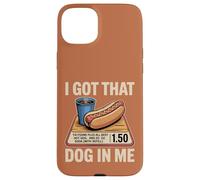 J'Ai ce Chien en Moi, Un Hotdog drôle, J'adore la Restauration Rapide Coque pour iPhone 15 Plus