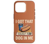 J'Ai ce Chien en Moi, Un Hotdog drôle, J'adore la Restauration Rapide Coque pour iPhone 16 Pro