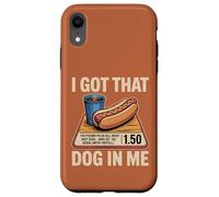 J'Ai ce Chien en Moi, Un Hotdog drôle, J'adore la Restauration Rapide Coque pour iPhone XR