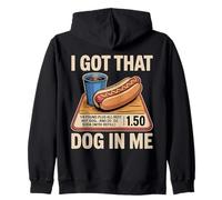 J'Ai ce Chien en Moi, Un Hotdog drôle, J'adore la Restauration Rapide Sweat à Capuche