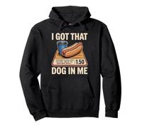 J'Ai ce Chien en Moi, Un Hotdog drôle, J'adore la Restauration Rapide Sweat à Capuche