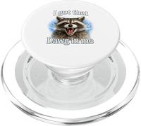 J'Ai ce Dawg en Moi Chemise de Raton Laveur drôle en colère PopSockets PopGrip pour MagSafe