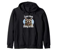 J'Ai ce Dawg en Moi Chemise de Raton Laveur drôle en colère Sweat à Capuche