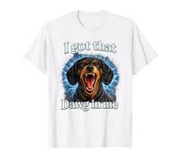 J'Ai ce Dawg en Moi Chemise de Teckel en colère T-Shirt