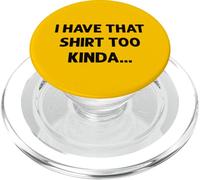 J'Ai Cette Chemise trop méta-Sarcastique PopSockets PopGrip pour MagSafe