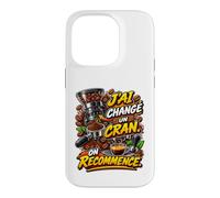 J'Ai changé Un Cran. Je recommence Mon café Coque pour iPhone 14 Pro