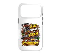 J'Ai changé Un Cran. Je recommence Mon café Coque pour iPhone 17 Pro