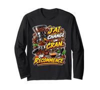 J'Ai changé Un Cran. Je recommence Mon café Manche Longue