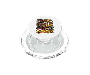 J'Ai changé Un Cran. Je recommence Mon café PopSockets PopGrip pour MagSafe