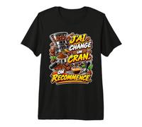 J'Ai changé Un Cran. Je recommence Mon café T-Shirt Haut de Gamme
