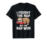 J'Ai combattu la Sieste, mais la Sieste a gagné la Paresse T-Shirt