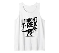 J'Ai combattu Un passionné de Dinosaures T-Rex Débardeur