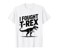 J'Ai combattu Un passionné de Dinosaures T-Rex T-Shirt