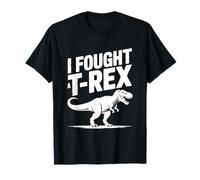 J'Ai combattu Un passionné de Dinosaures T-Rex T-Shirt