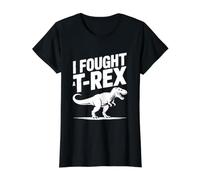 J'Ai combattu Un passionné de Dinosaures T-Rex T-Shirt Graphique avec Valeur