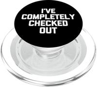 J'Ai complètement vérifié - Funny Saying Sarcastic Novelty PopSockets PopGrip pour MagSafe
