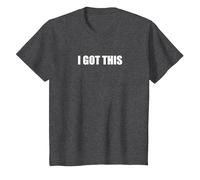 J'Ai Compris ça T-Shirt, Enfant, Chiné Foncé, 8 Ans