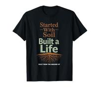 J'Ai construit Cette Vie Moi-même, Homesteader, Rural Life, Country Pride T-Shirt