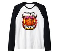 J'Ai créé Un Monstre, Elle m'appelle Papa, Basket-Ball, Fille, Enfant Manche Raglan