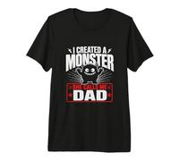 J'Ai CRÉÉ Un Monstre, Elle m'appelle Papa C'est drôle T-Shirt Haut de Gamme