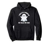J'Ai créé Un Monstre Qui m'appelle Papa Vintage Sunset Funny Sweat à Capuche